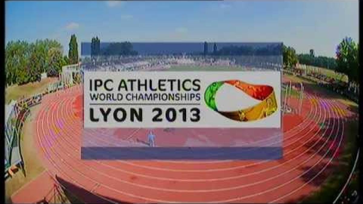 Athletics - 5min morning highlight 24 July - 2013 IPC Athletics World Championships, Lyon