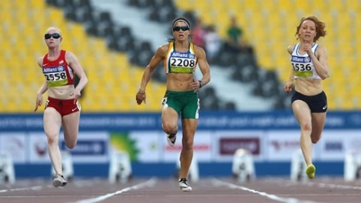 Women's 100m T13 | final |  2015 IPC Athletics World Championships Doha