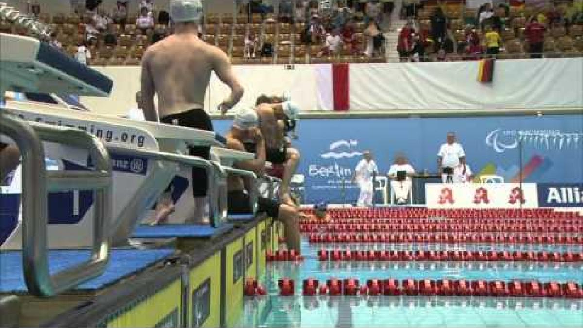 Men's 100m Freestyle S5 - 2011 IPC Swimming European Championships