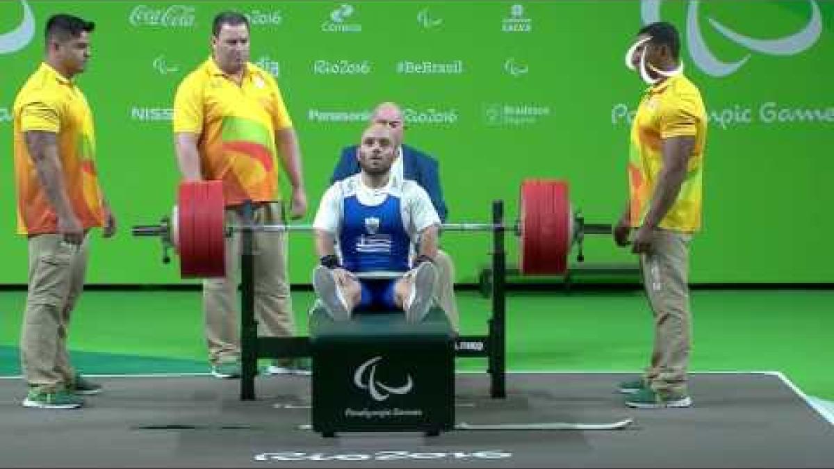 Powerlifting | GKOUNTANIS Nikolaos | Greece | Men's -65 kg | Rio Paralympic Games 2016