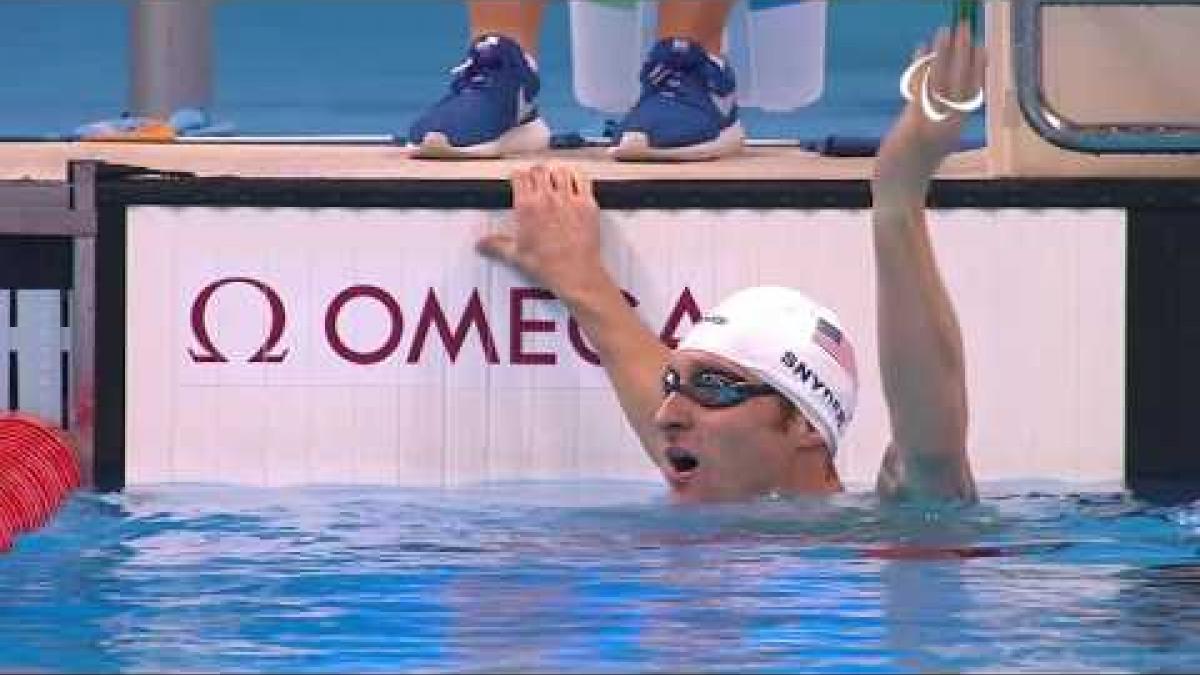 Swimming | Men's 100m Freestyle S11 heat 2 | Rio 2016 Paralympic Games
