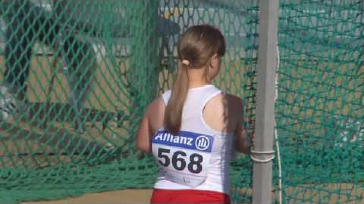 Women's discus throw F40/41 | final | 2016 IPC Athletics European Championships Grosseto