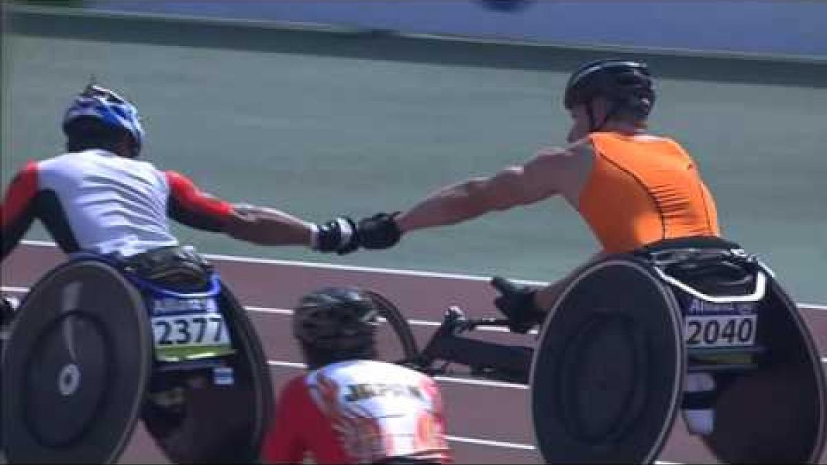 Men's 200m T54 | heat 1 |  2015 IPC Athletics World Championships Doha