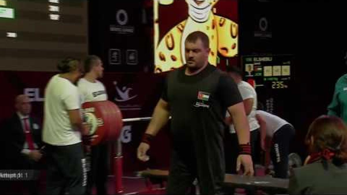 Jamil Elshebli | Bronze | Men's Over 107kg | Mexico City 2017 World Para Powerlifting Championships