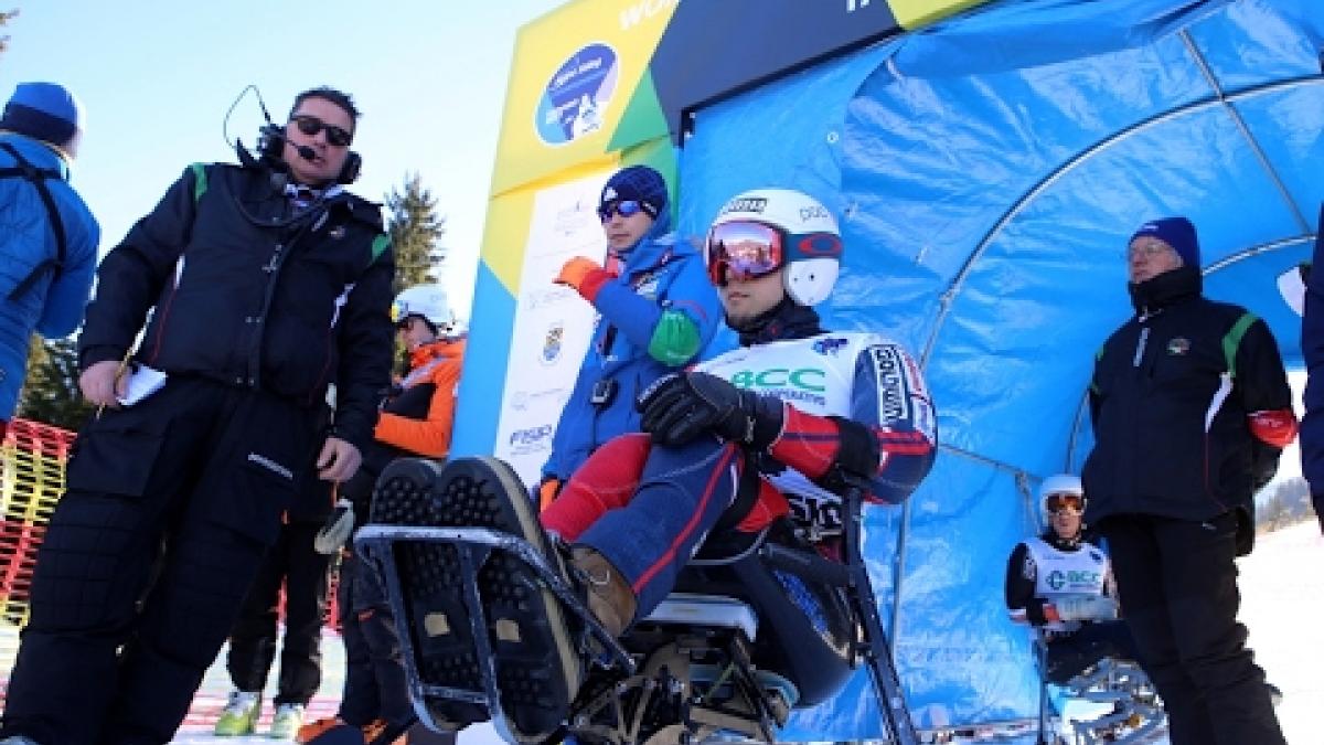 Men's sitting |Giant slalom 2nd run | 2017 World Para Alpine Skiing Championships, Tarvisio
