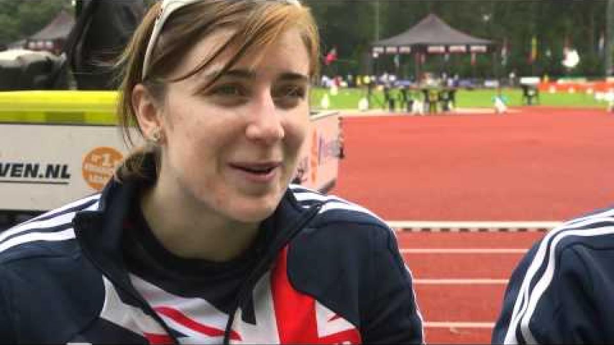 Libby Clegg on winning 200m T12... not her favourite race