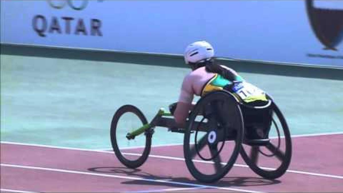 Women's 200m T53 | heat 2 |  2015 IPC Athletics World Championships Doha