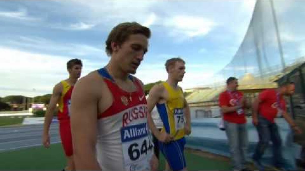 Men's 200 m T12 | semi3 | 2016 IPC Athletics European Championships Grosseto