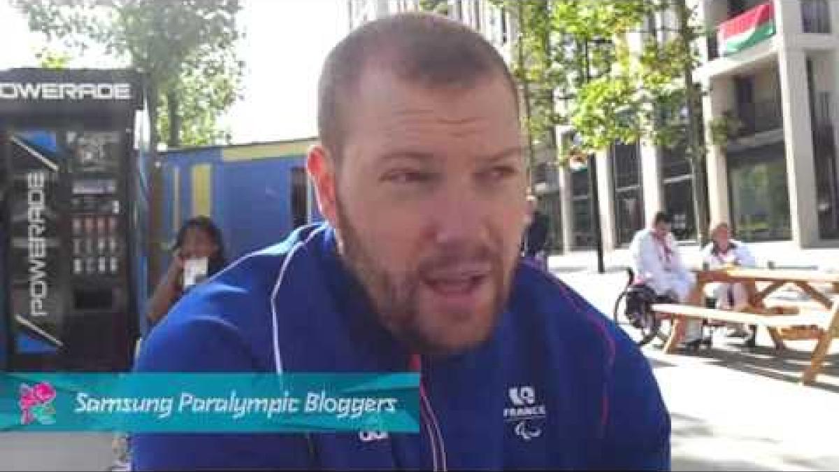 Samsung Blogger - Fabien Lamirault (France), Paralympics 2012