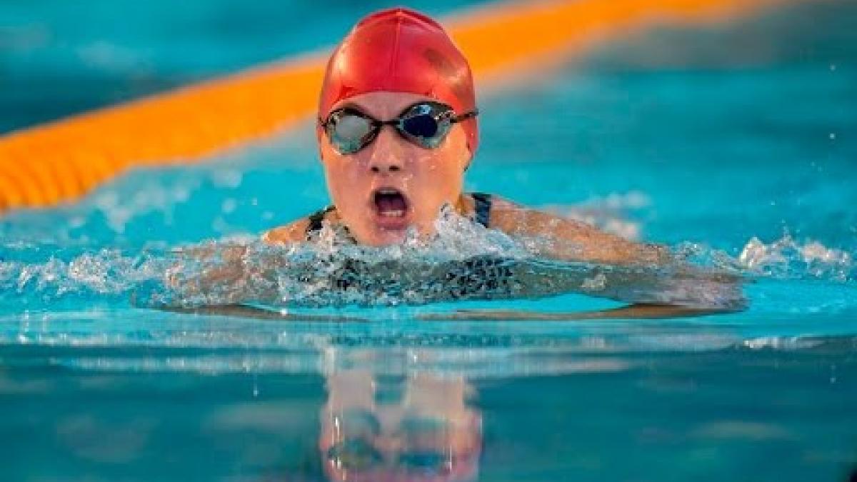 Women's 100m Breaststroke SB3 | Heat 1 | 2015 IPC Swimming World Championships Glasgow
