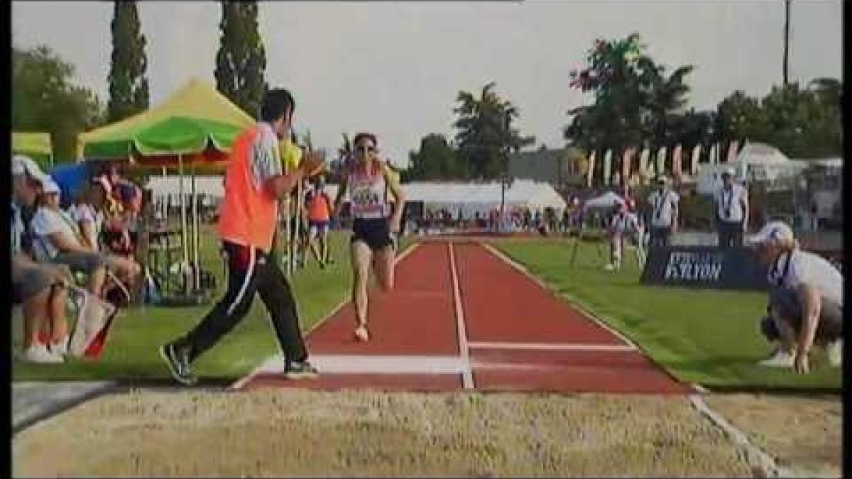 Athletics - women's long jump T11 final - 2013 IPC Athletics World Championships, Lyon (extract)