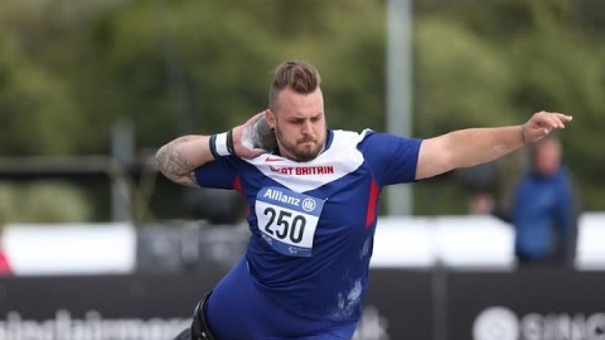 Men's shot put F42 | 2014 IPC Athletics European Championships Swansea