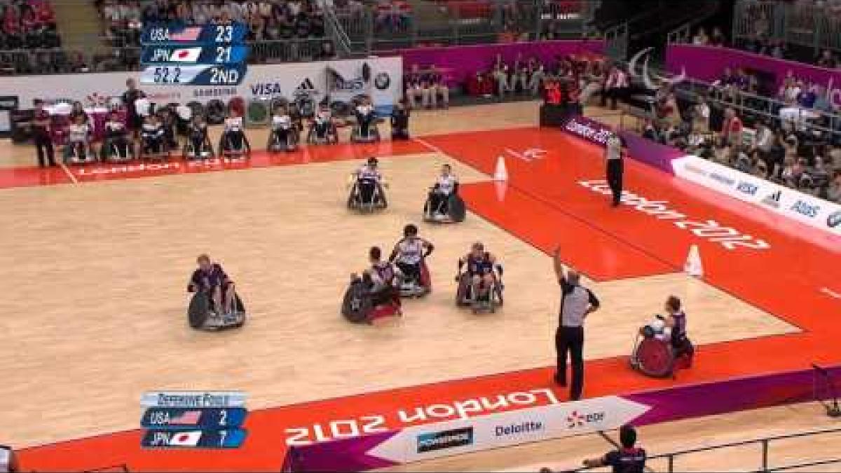 Wheelchair Rugby - Mixed - Bronze Medal - USA versus JPN - London 2012 Paralympic Games