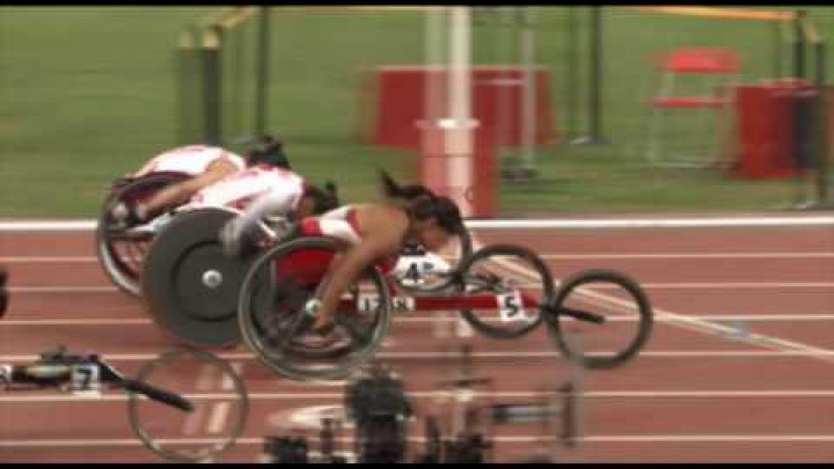 Chantale Petitclerc wins the Paralympic Sport Award 2009 in the category Best Female Athlete
