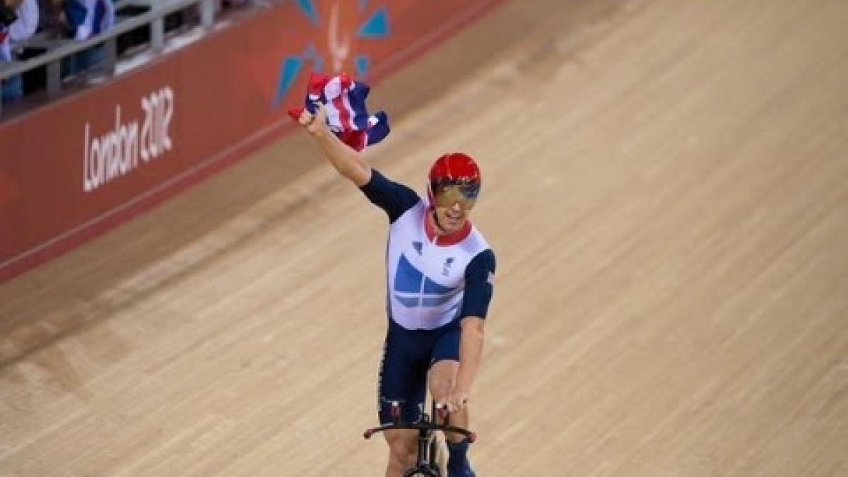 Cycling Track   Men's Individual C 4 pursuit Bronze Medal Final   2012 London Paralympic Games