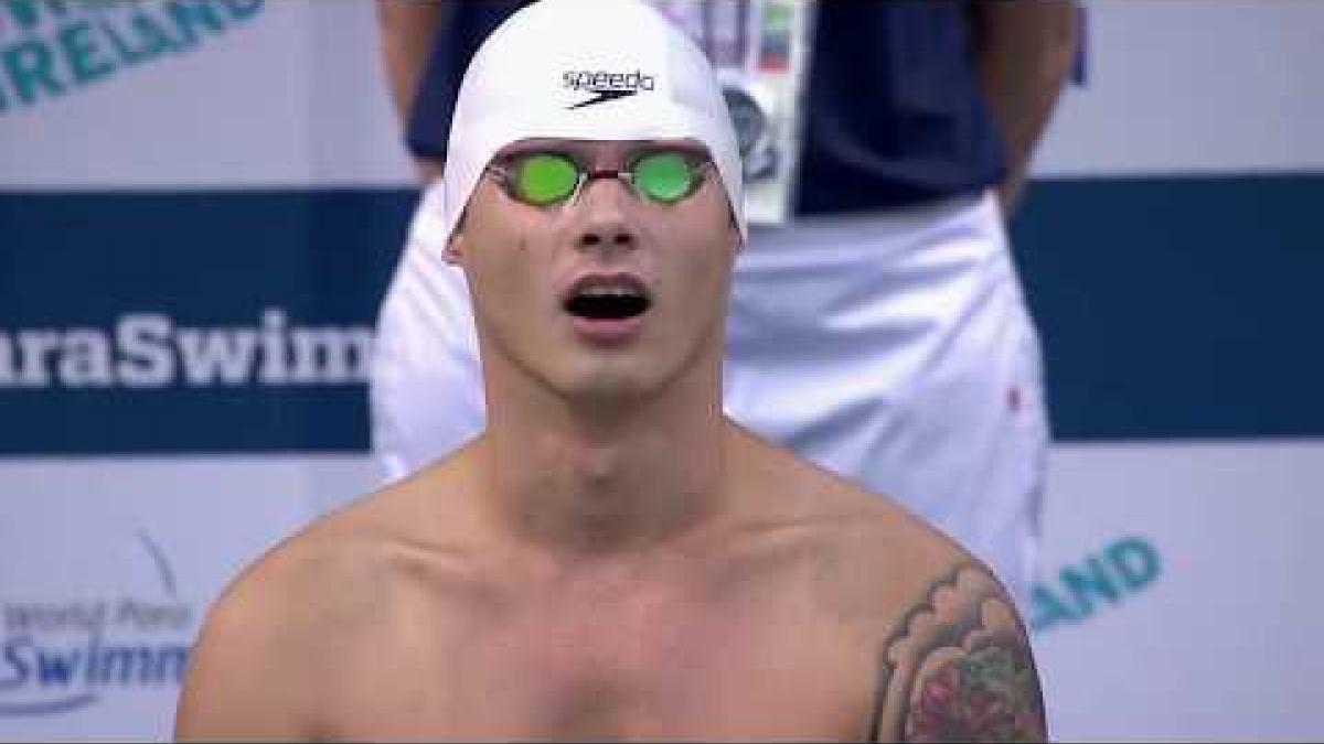 Men's 100m Backstroke S7 Final | Dublin 2018