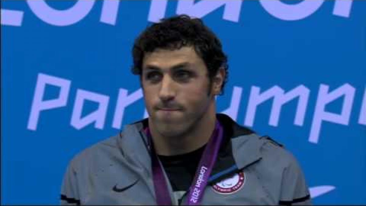 Swimming - Men&#039;s 100m Backstroke - S10 Victory Ceremony - London 2012 Paralympic Games