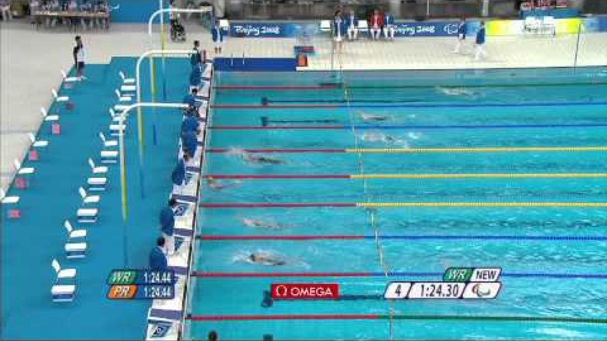 Swimming Women's 100m Backstroke S7 - Beijing 2008 Paralympic Games