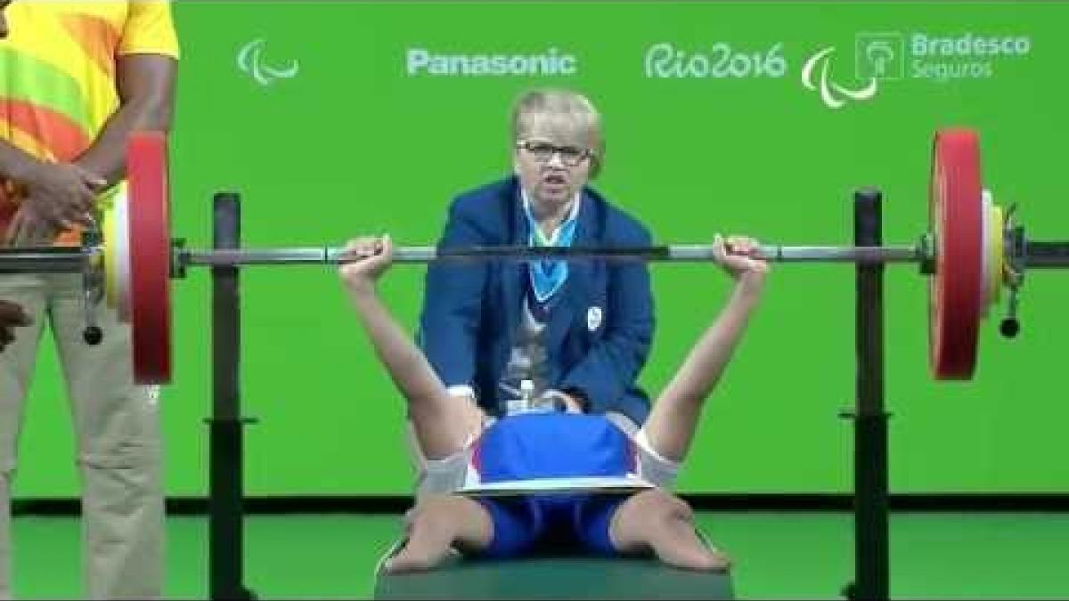 Powerlifting | RODRIGUEZ Leidy  | Womens’s -41kg | Rio 2016 Paralympic Games