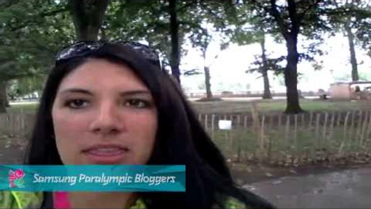 Katie Holloway - Family Introduction to London, Paralympics 2012