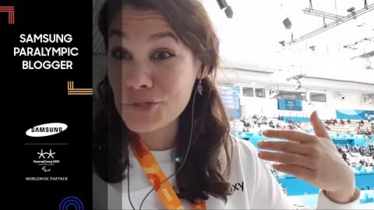 Danielle Saenz | Shoulder health and wheelchair curling | Samsung Paralympic Blogger | PyeongChang