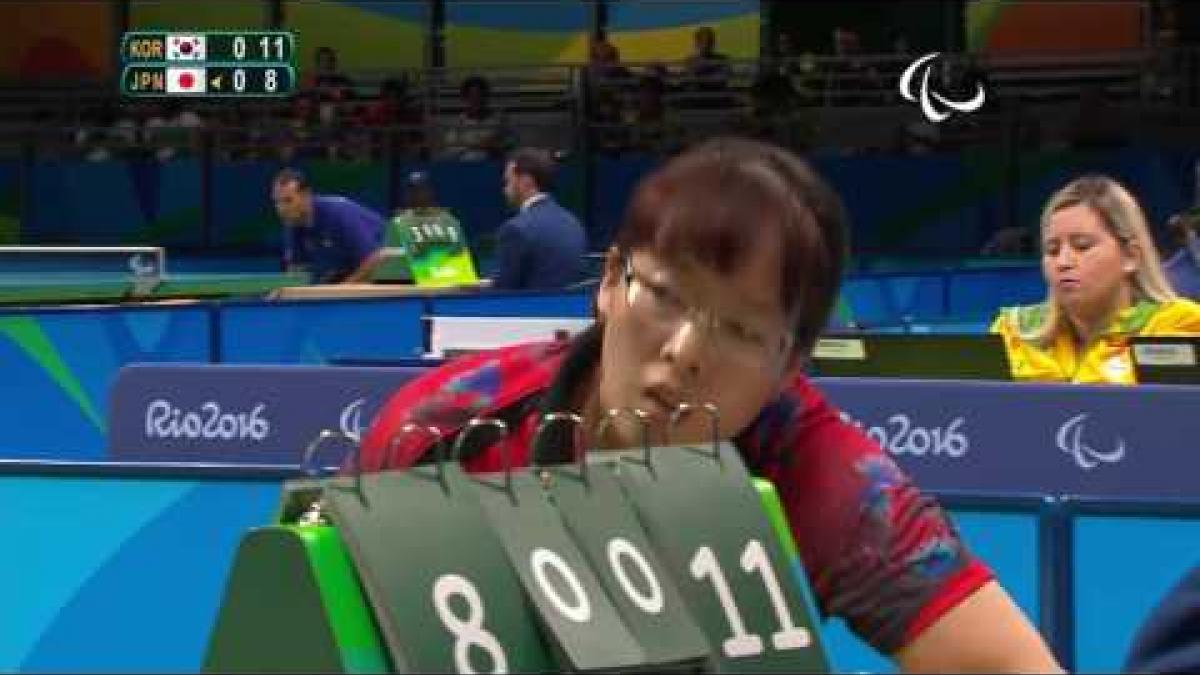 Table Tennis | Women's Singles - Class 5 Quarterfinal 3 | Rio 2016 Paralympic Games