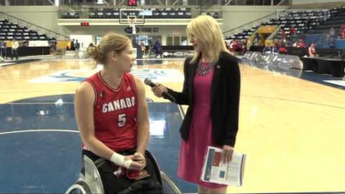 INTERVIEW: Janet Mclachlan (Canada) | 2014 IWBF Women's World Wheelchair Basketball Championships