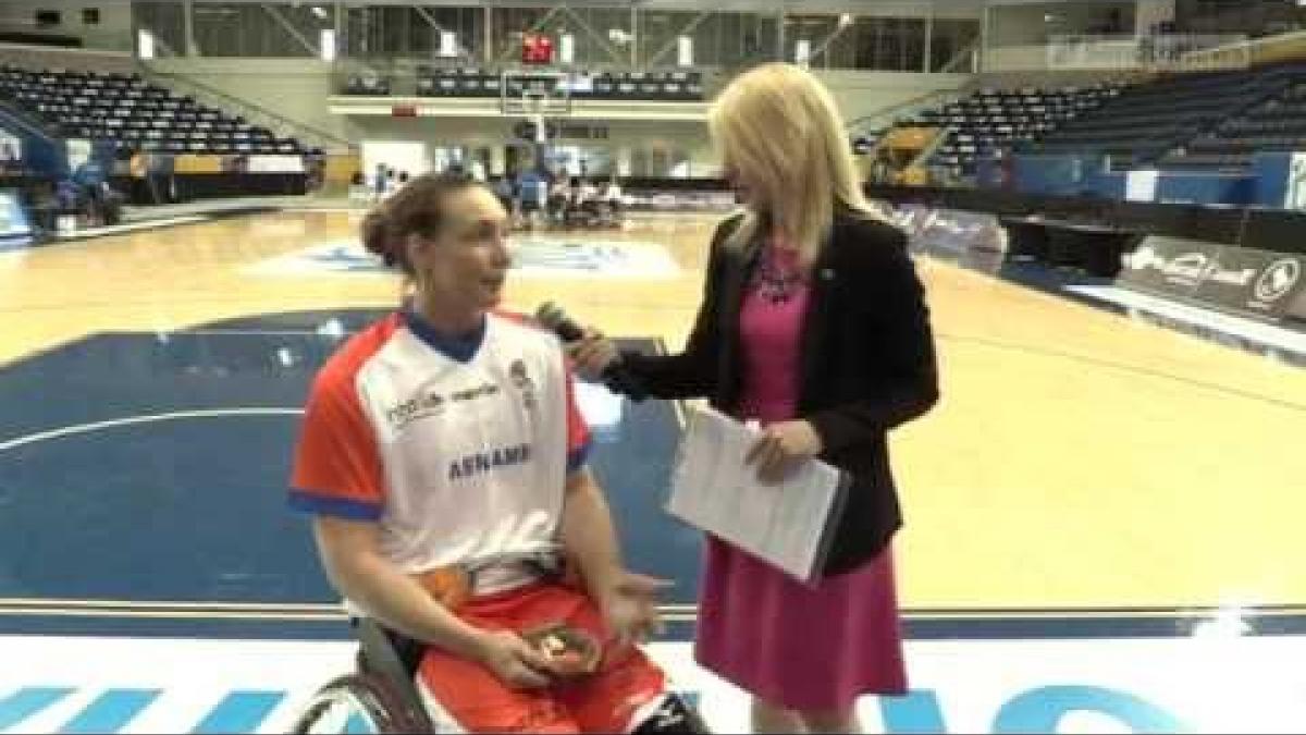 INTERVIEW Mariska Beijer (Netherlands) | 2014 IWBF Women's World Wheelchair Basketball Championships