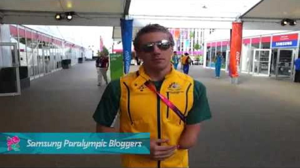 Matt Cowdrey - First blog, Paralympics 2012