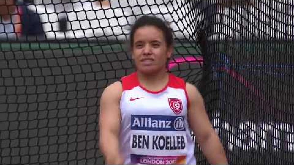 Samar Ben Koelleb | Bronze – Women’s Discus F41 Final | 2017 World Para Athletics Championships