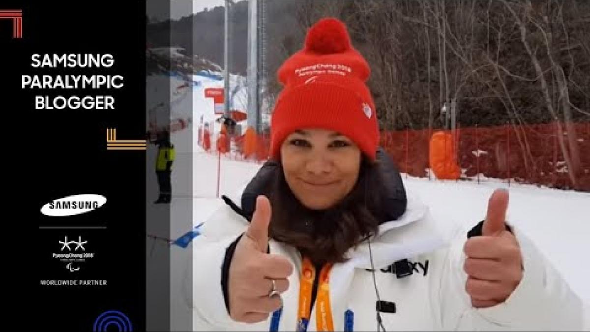 Danielle Saenz | Snowboarding Biomechanics | Samsung Paralympic Blogger | PyeongChang 2018