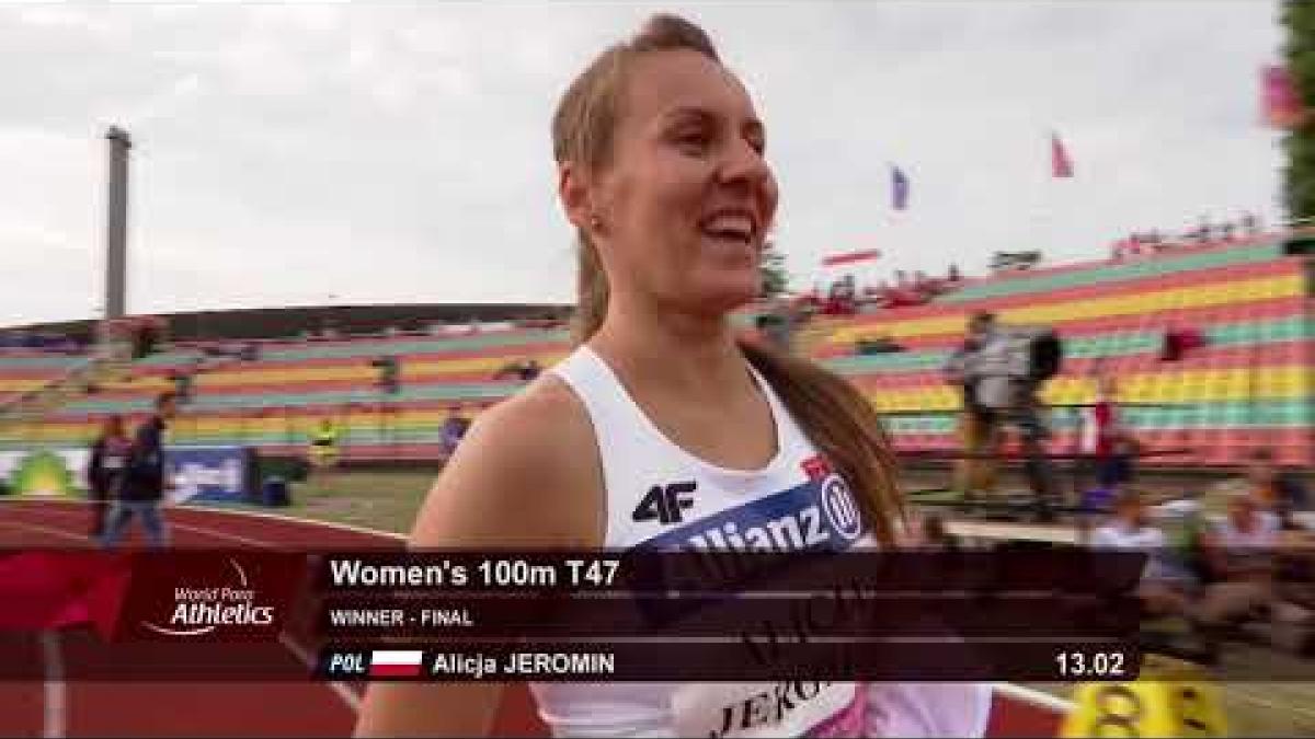 Women's 100m T47