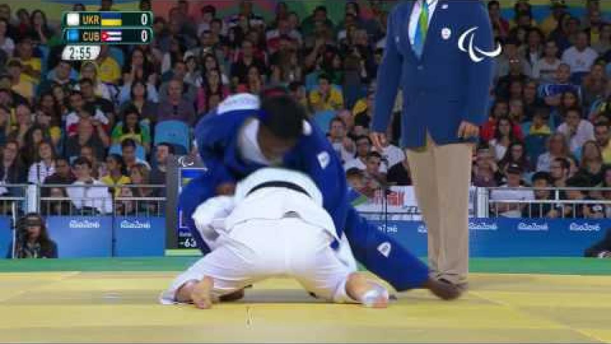 Judo | Ukraine v Cuba | Women's -63kg Gold Medal Contest | Rio 2016 Paralympic Games