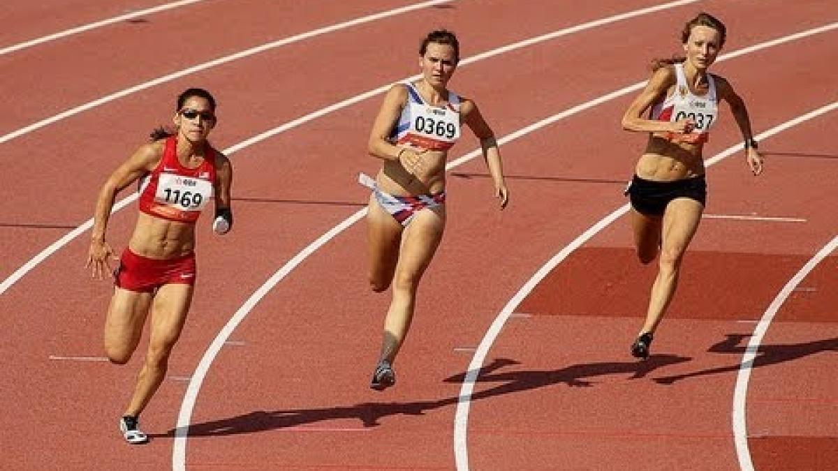 Athletics - Women's 200m T46 semifinals 2 - 2013 IPC Athletics World Championships, Lyon