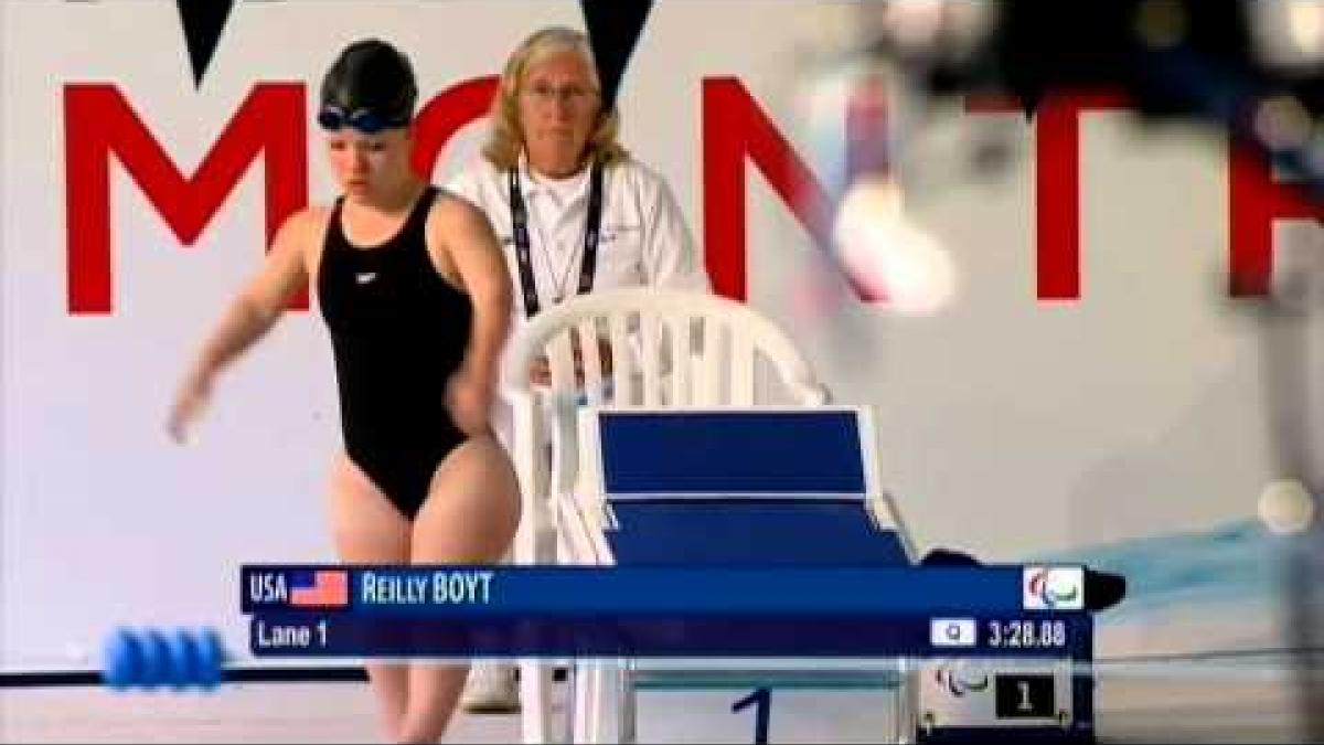 Swimming - men's & women's 200m individual medley SM6 - 2013 IPC Swimming Worlds Montreal