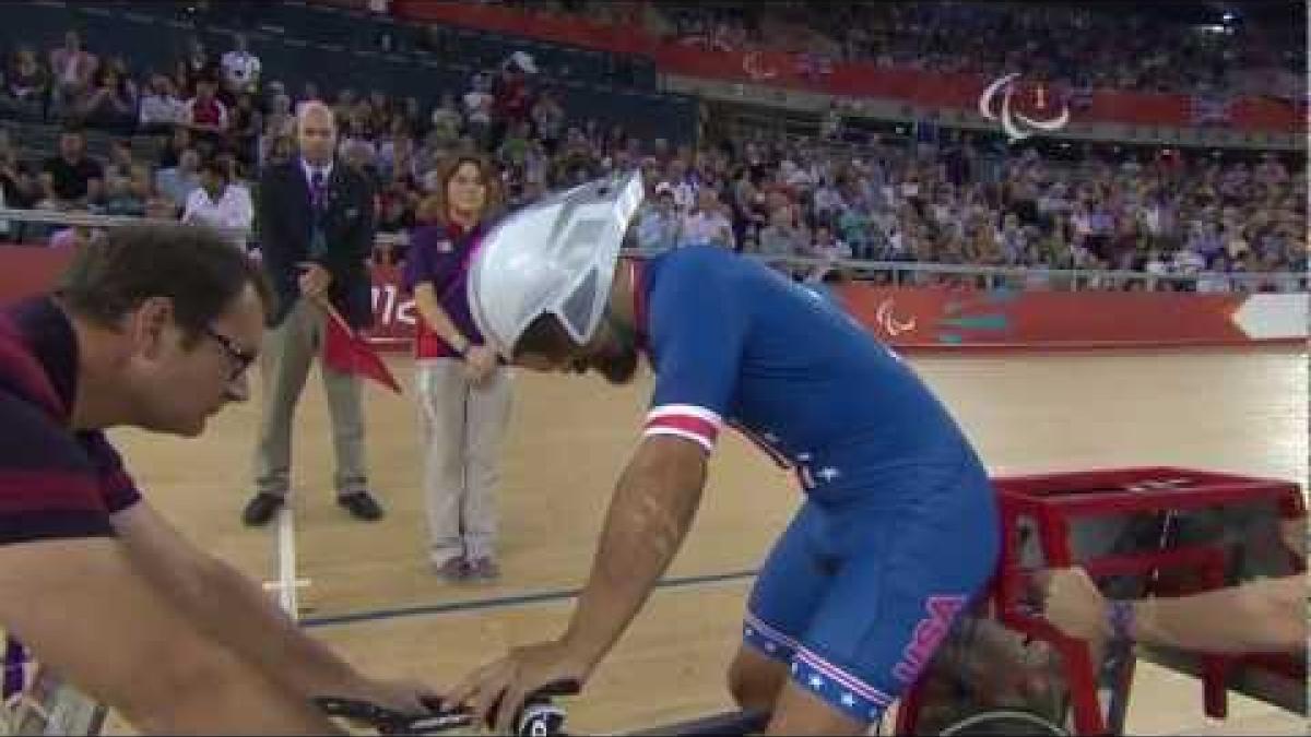 Cycling Track - Men's Individual C3 Pursuit Final Gold Medal - 2012 London Paralympic Games