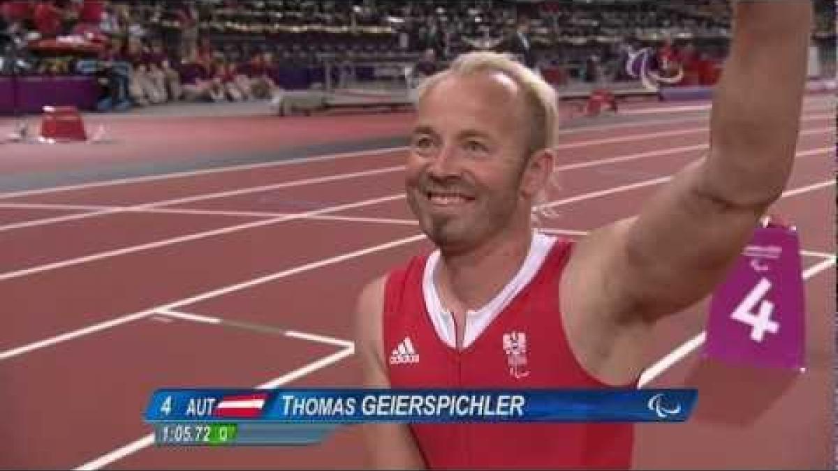 Athletics - Men's 400m - T52 Final - London 2012 Paralympics