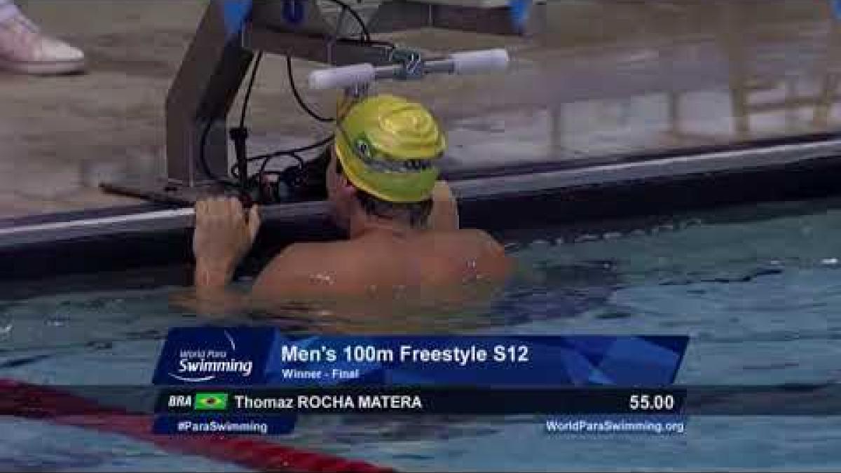 Men's 100 m Freestyle S12| Final | Mexico City 2017 World Para Swimming Championships