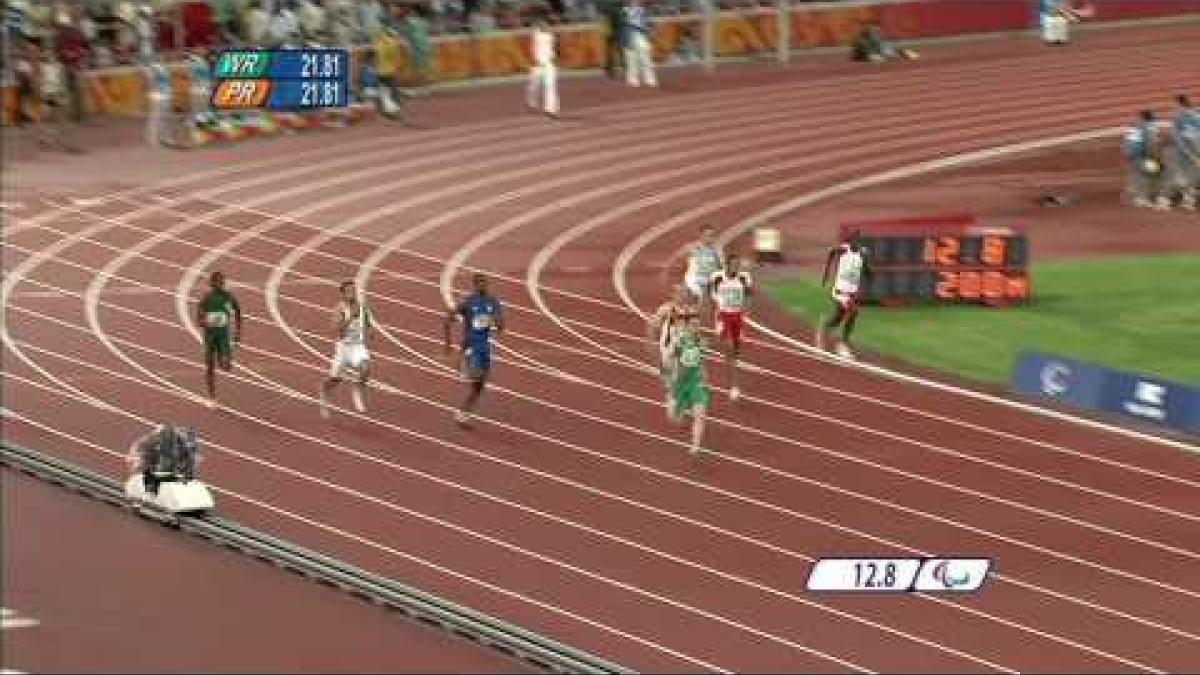 Men's 200m T13 - Beijing 2008 Paralympic Games