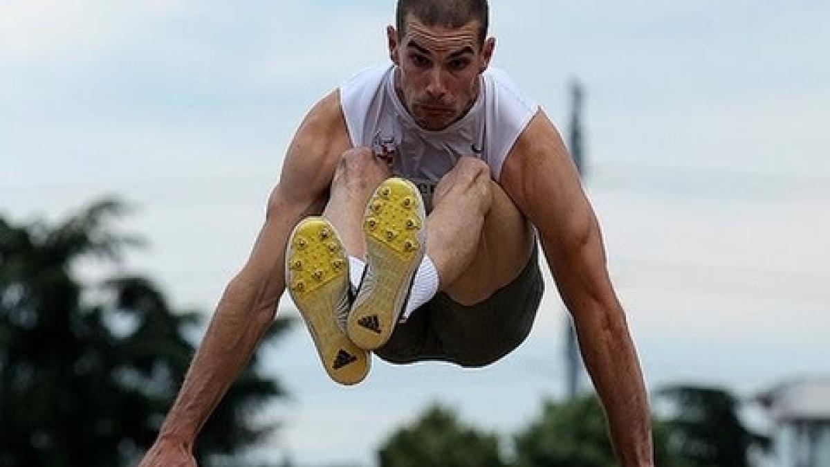 Athletics - Zoran Talic - men's long jump T20 final - 2013 IPC Athletics World C...