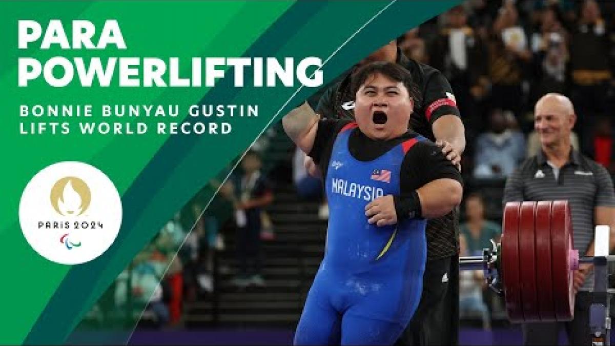 Bonnie Bunyau Gustin won gold at the Paris 2024 Paralympic Games