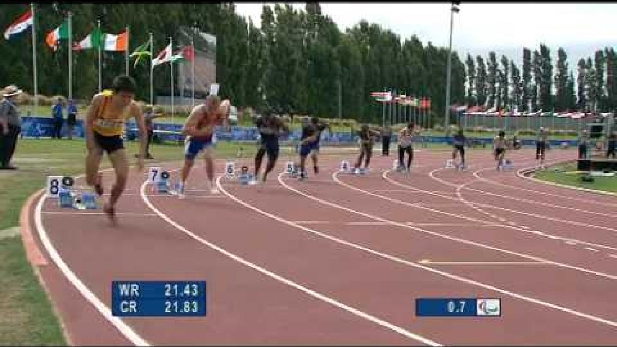 Men's 200m T13 - 2011 IPC Athletics World Champioships