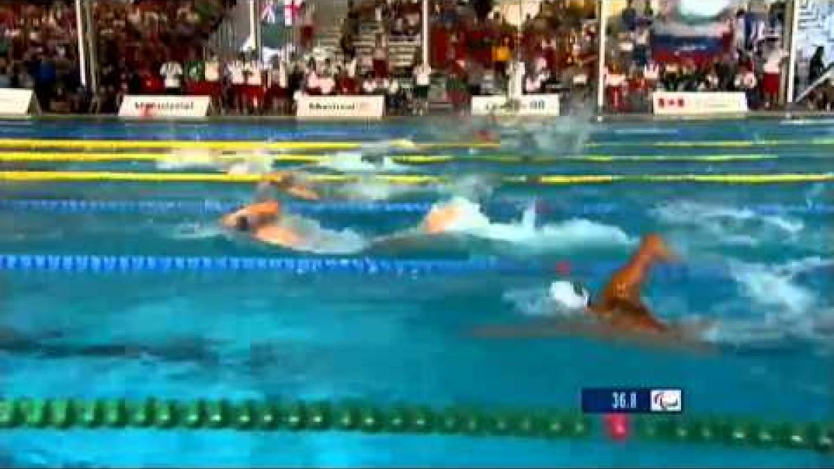 Swimming - Men's 100m freestyle S9 final - 2013 IPC Swimming World Championships Montreal