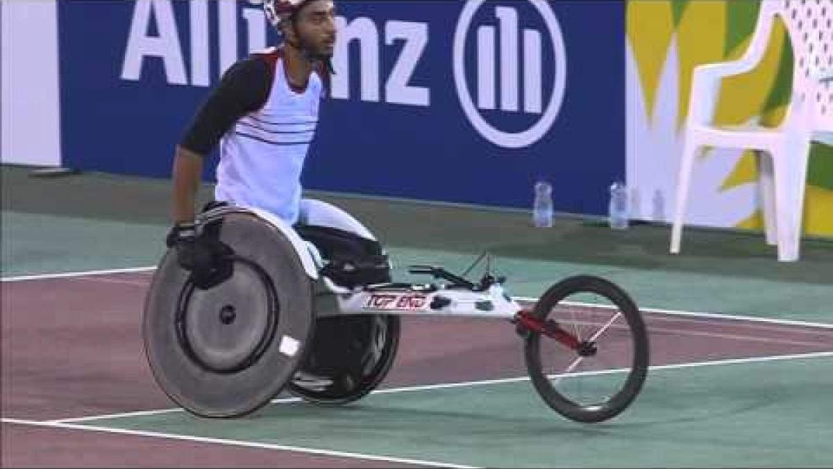 Men's 800m T54 | heat 1 |  2015 IPC Athletics World Championships Doha
