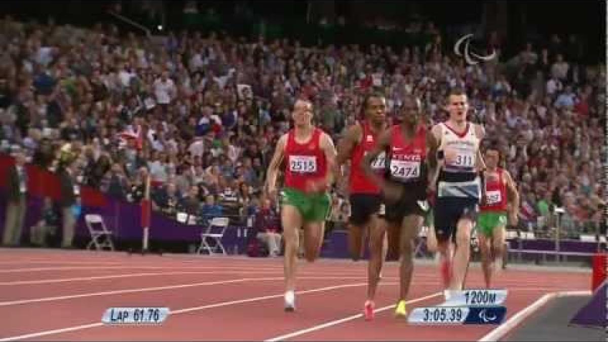 Athletics - Men's 1500m - T13 Final - London 2012 Paralympic Games