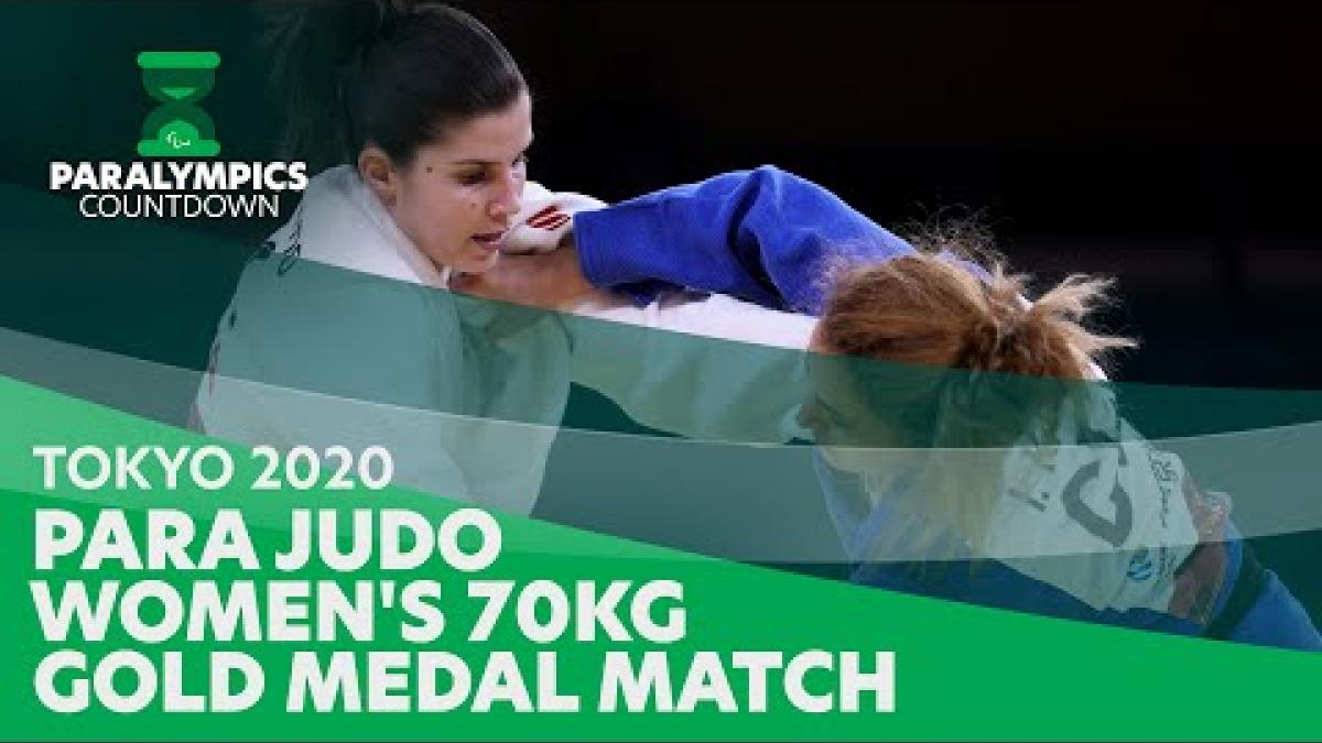 #ParalympicsCountdown⏳| Tokyo2020: Para Judo - Women's -70Kg - Gold Medal Match