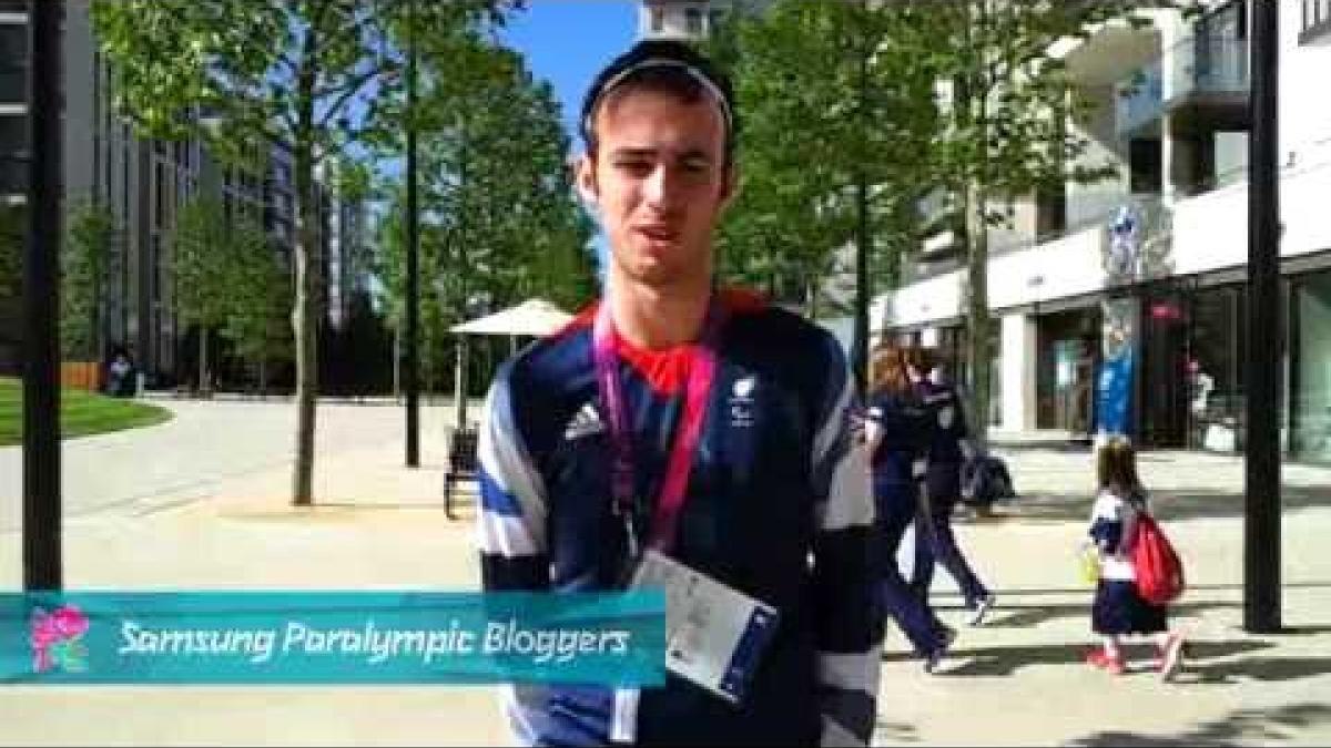 Samsung Blogger - Dean Miller Team GB, Paralympics 2012