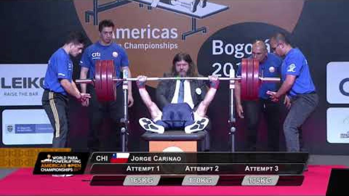 Jorge Carinao | Chile | Men&#039;s up to 65kg | WPPO Americas Open Champs | Bogota 2018