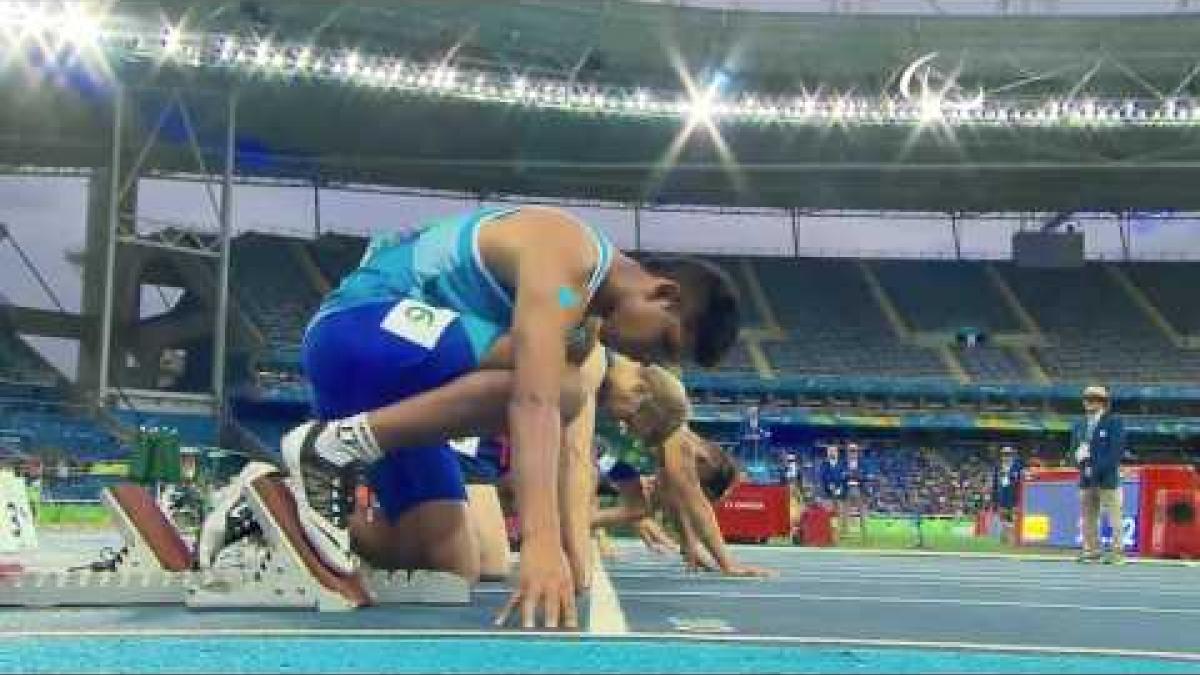 Athletics | Men's 100m - T35 Final  | Rio 2016 Paralympic Games