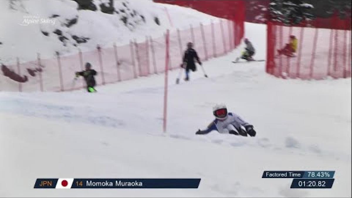 Momoka Muraoka | Super Combined Slalom | 2019 WPAS Championships